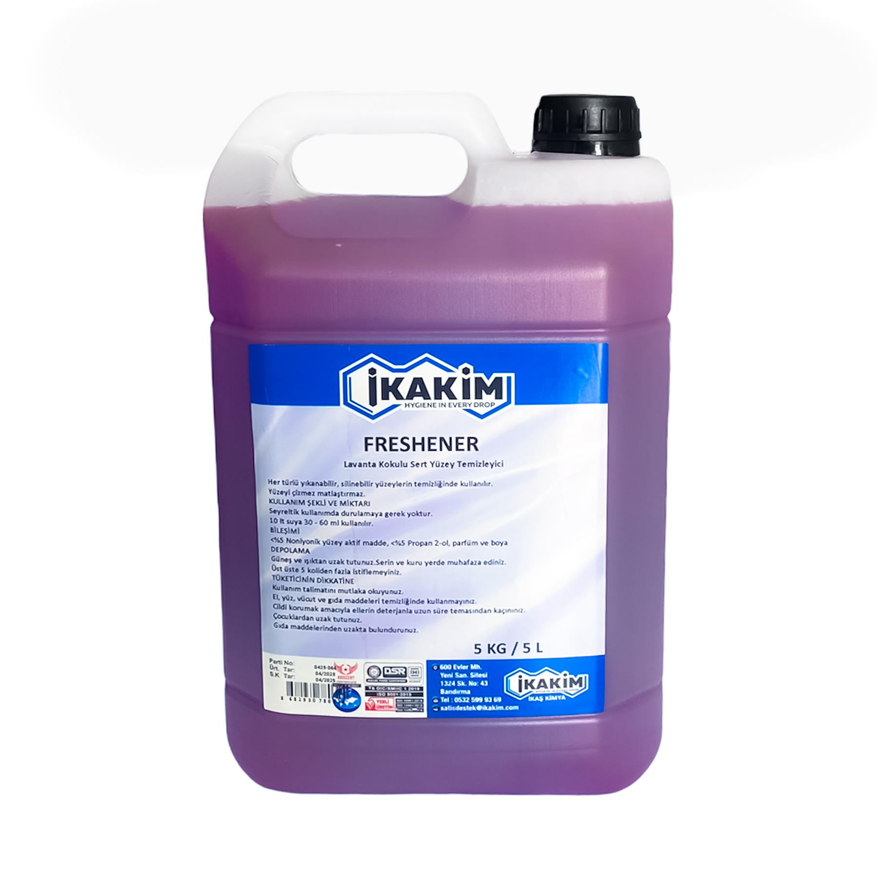 FRESHENER Lavanta Kokulu Yüzey Temizleyici 5 kg