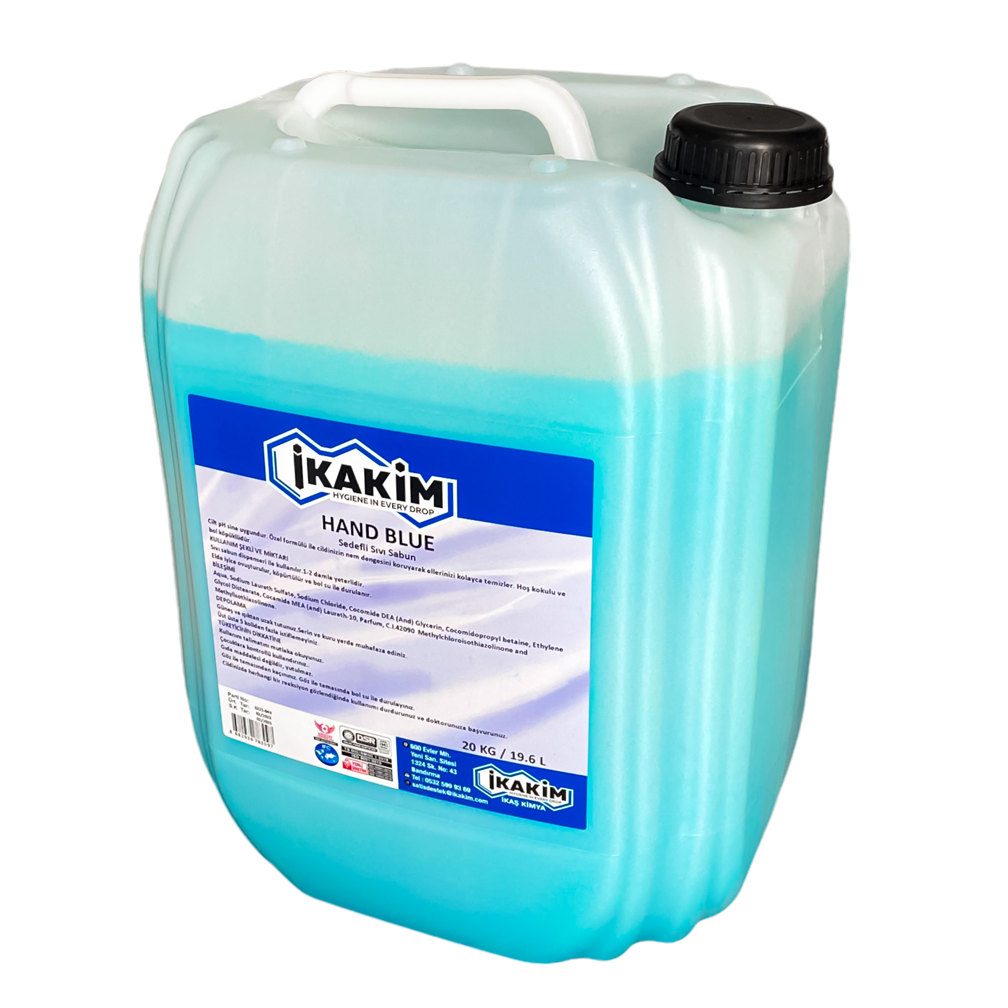 Hand Blue Sedefli Sıvı El Sabunu 20 kg