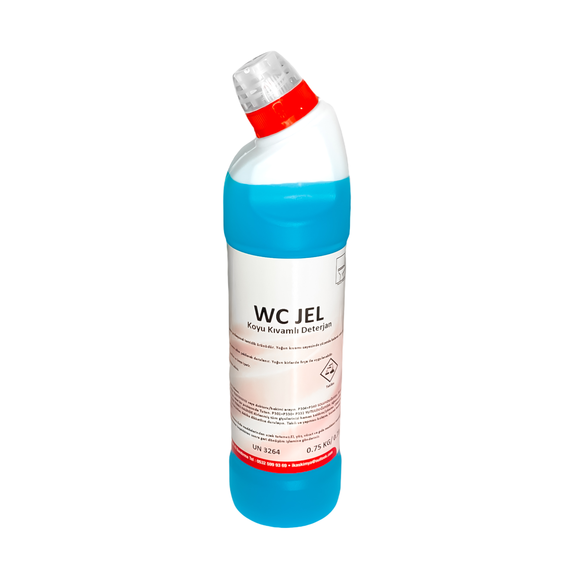 WC JEL Yoğun Kıvamlı Tuvalet Jeli 730 ml
