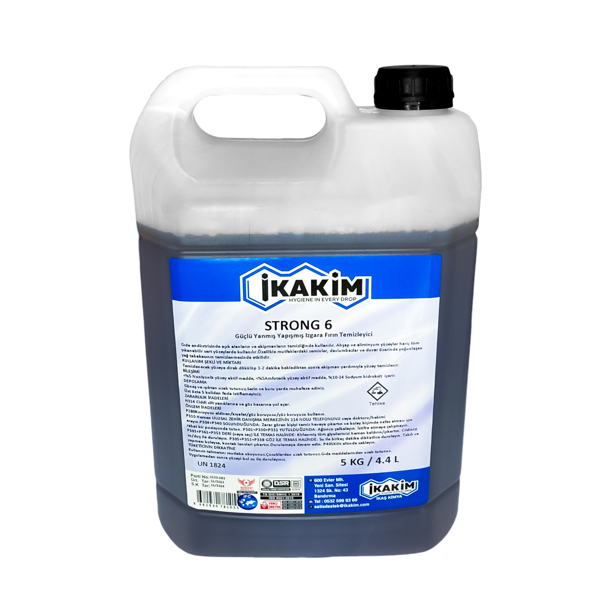 Strong 6 Yağ Çözücü 5 kg