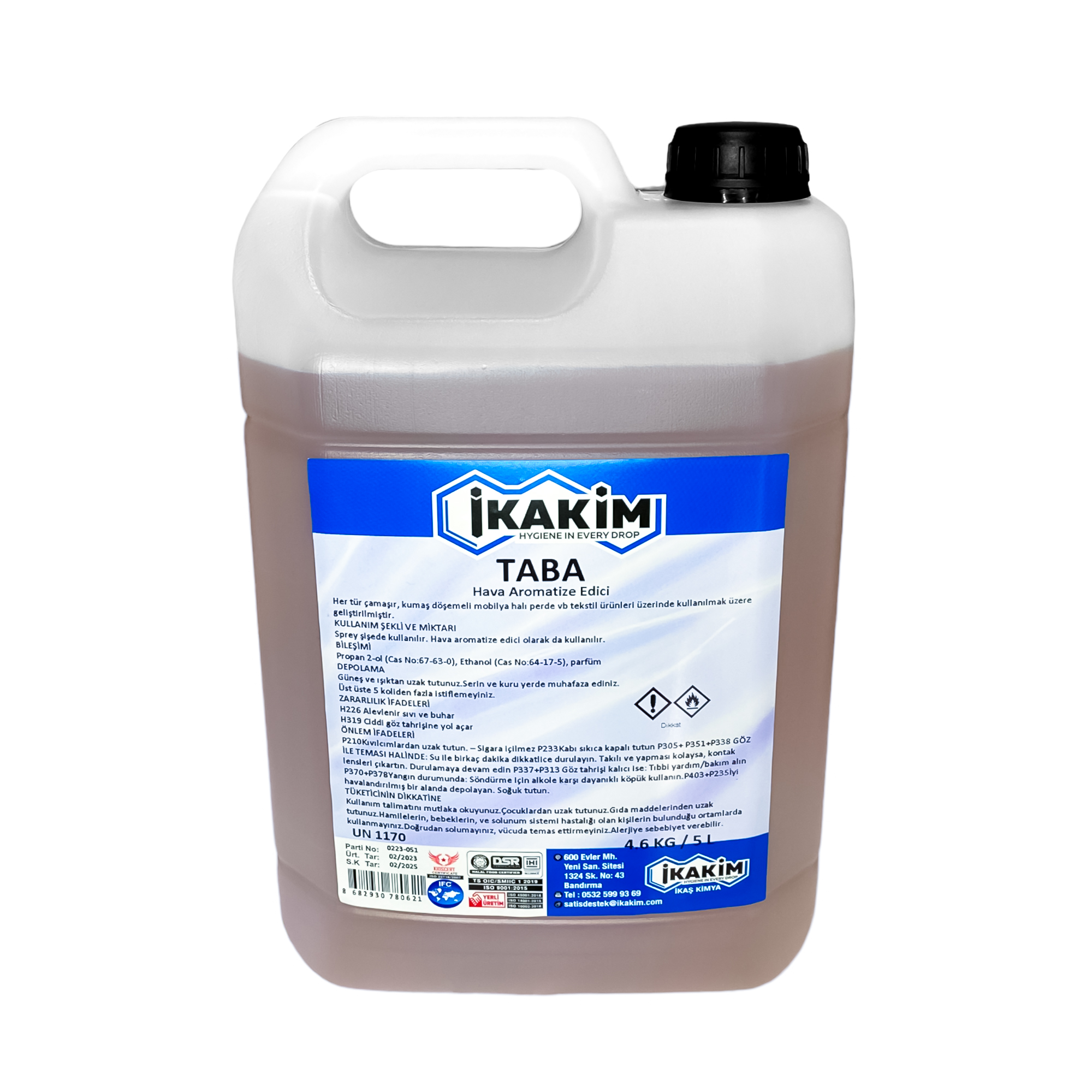 Taba Ocean Oda Parfümü 5 L