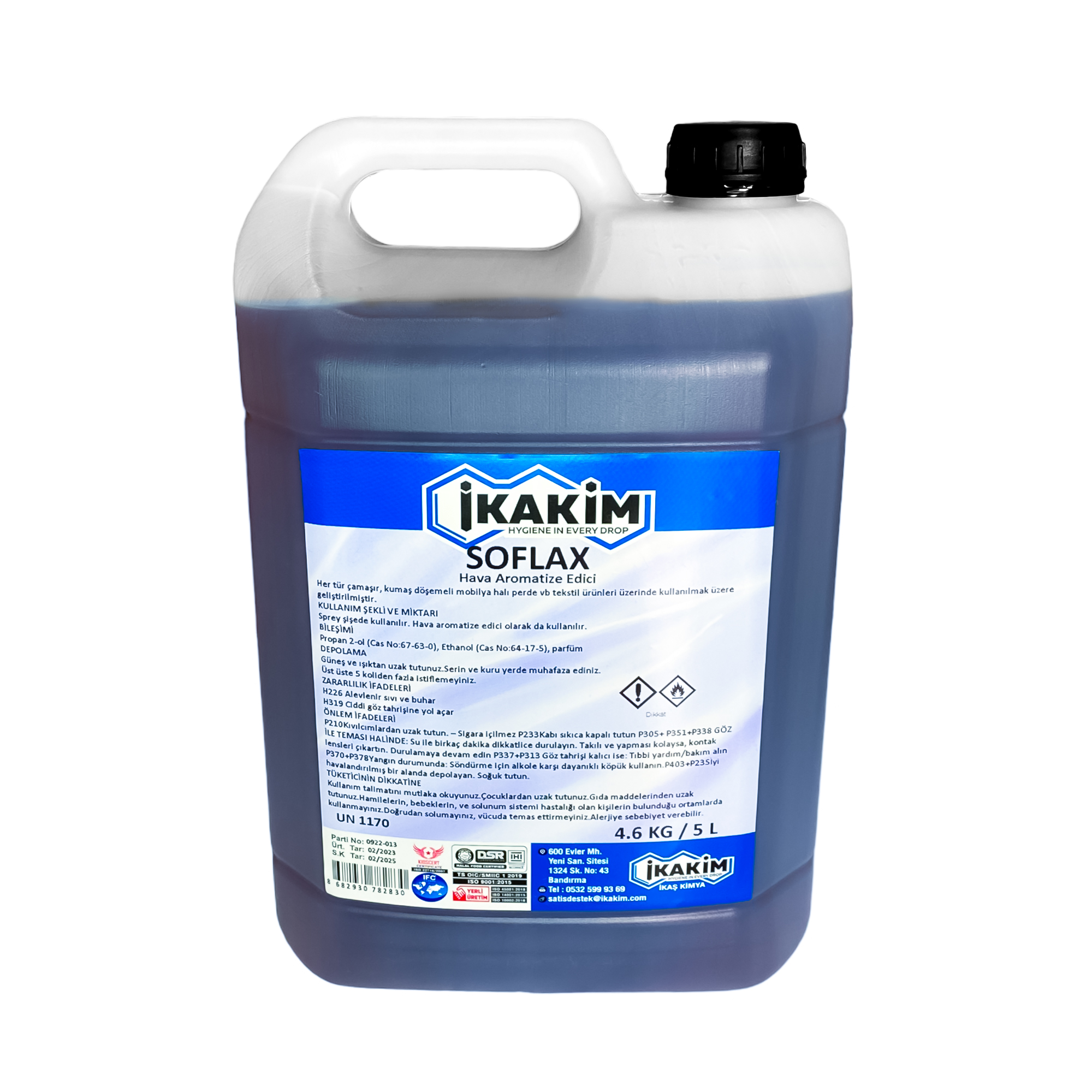 Riya Soflax Oda Parfümü 5 kg